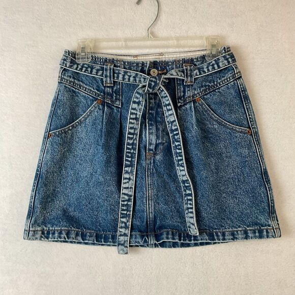 Abercrombie & Fitch Denim mini skirt 28/6 - Picture 1 of 10